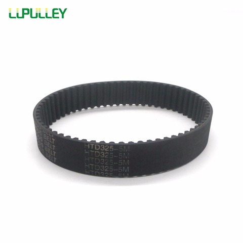 LUPULLEY HTD 5M Timing Belt 295/300/305/310/315/320/325/330/335/340/345mm HTD5M Width 15mm/20mm/25mm Synchronous Belt 295-5M ► Photo 1/4