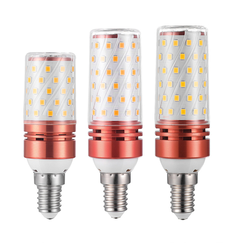 1X E27 E14 8W 12W 16W SMD2835 Led Candle Bulb 220V 230v Save Energy Warm/cool white LED Corn Lamp Bombillas Home Light ► Photo 1/6
