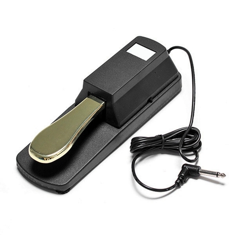 Practical Damper Sustain Pedal For Yamaha Piano Casio Keyboard Sustain Ped ► Photo 1/6