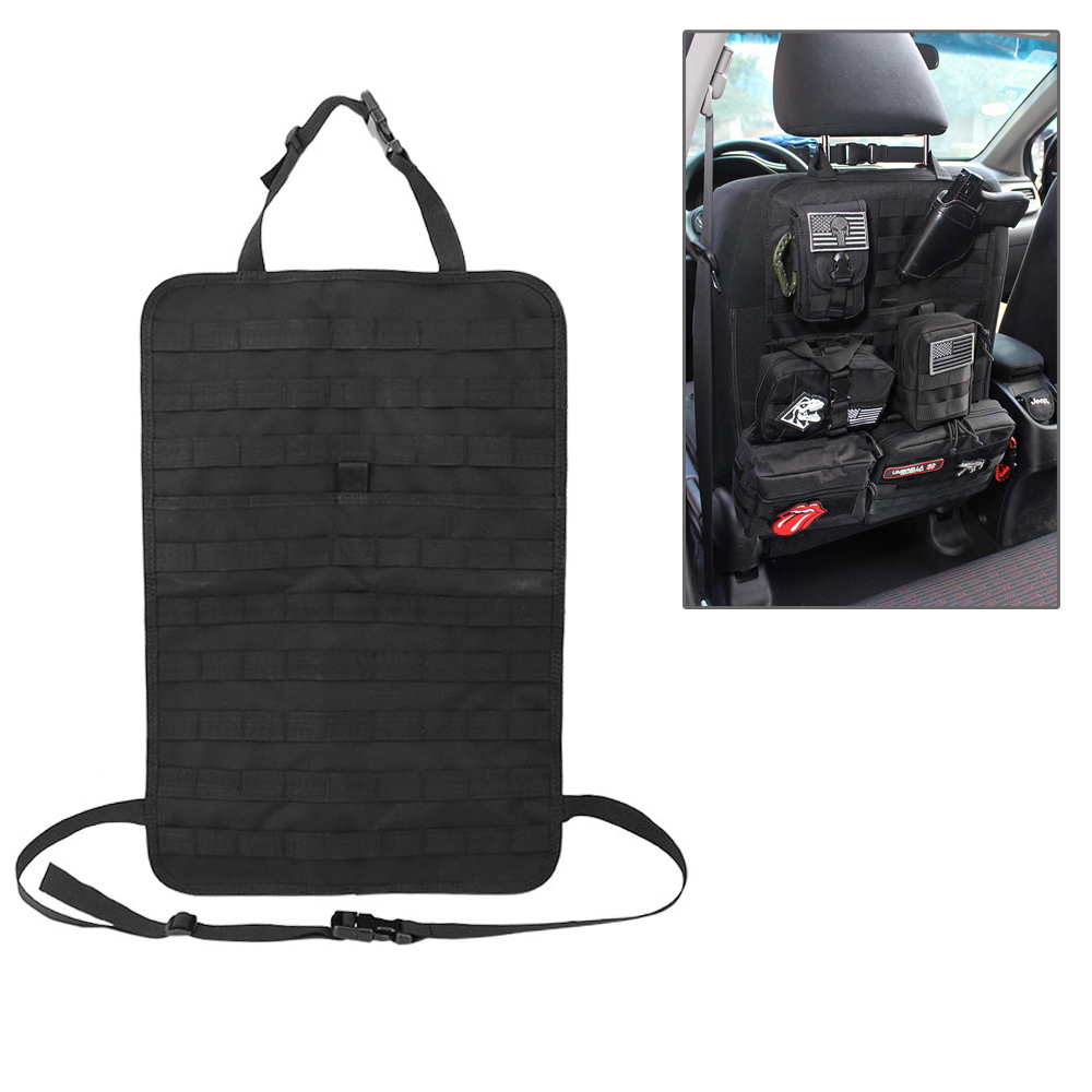 Tactical Molle System Car Seat Back Organizer Pocket Storage Vehicle Panel Car  Seat Cover Protector Universal Fit - Price history & Review, AliExpress  Seller - Catch Hunting Store