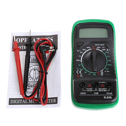 Temperature Meter Handheld LCD Digital Multimeter Tester XL830L Without Battery ► Photo 1/6