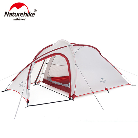Naturehike Hiby Series Family Tent 20D/210T Ultralight Fabric For 3 Person With Mat NH18K240-P ► Photo 1/6