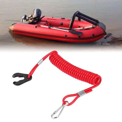 New Boat Outboard Engine Ignition Emergency Kill Stop Switch Key Lanyard Rope Clip Hook Fit for Yamaha All Series motorboat ► Photo 1/6
