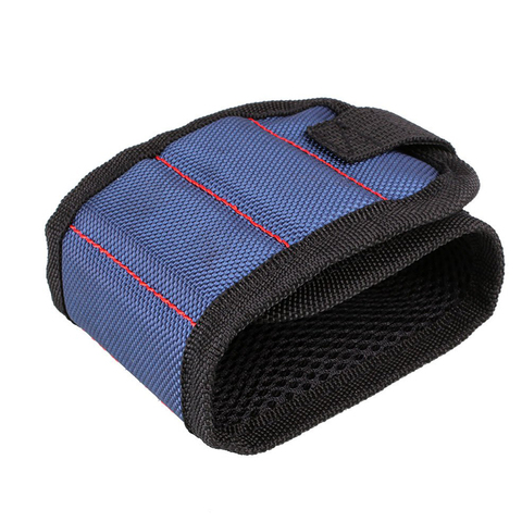 Polyester Magnetic Wristband Portable Tool Bag Electrician Wrist Tool Belt Screws Nails Drill Bits Holder Repair Tools ► Photo 1/6