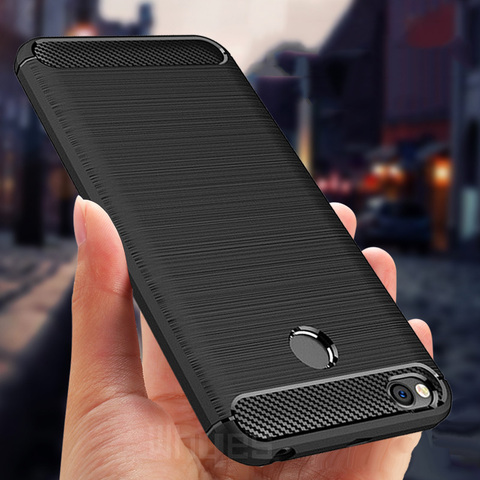 For Xiaomi Redmi 4X Case Silicone Carbon Fiber Heavy ShockProof Full Protector Fitted Soft TPU Case For Xiaomi Redmi 4X Cover ► Photo 1/6