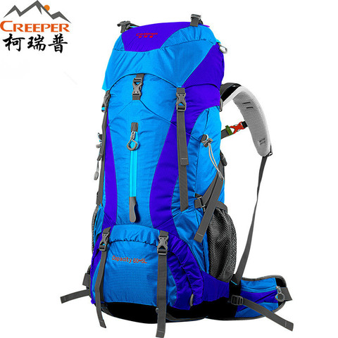 Creeper  Free Shipping 60+5L Professional Waterproof Rucksack Internal Frame Climbing Camping Hiking Backpack Mountaineering Bag ► Photo 1/6