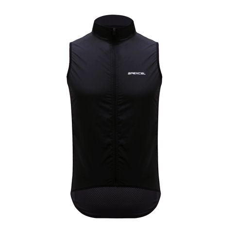 SPEXCEL 2022 UPDATE PRO TEAM CYCLING WINDPROOF BIKE VEST LIGHTWEIGHT Cycling Gilet Italy miti mesh fabric at back zipper pocket ► Photo 1/5