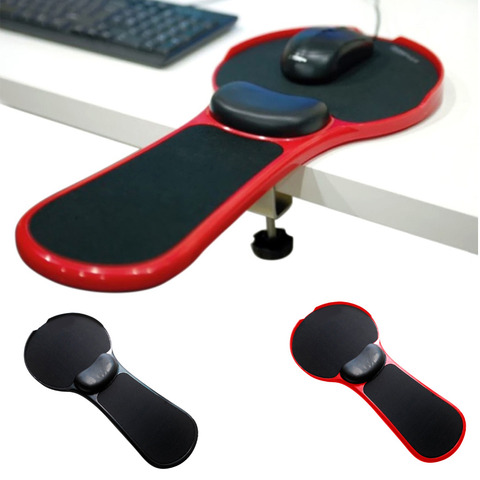 Adjustable Computer Wrist Rest Armrest Desk Chair Dual Purpose Attachable Home&Office Arm Support Mouse Pad Stand Desk Extender ► Photo 1/6
