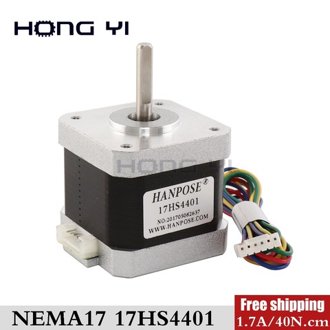 freeshipping any Country 4-lead Nema17 Stepper Motor 42 motor NEMA 17 motor 42BYGH  1.7A 17HS4401 use for 3D printer and CNC ► Photo 1/6