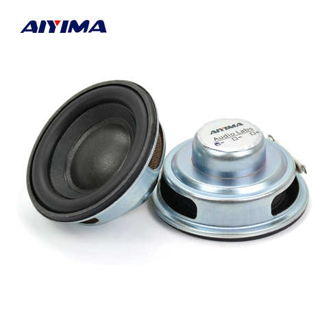 AIYIMA 2Pcs Mini Audio Speakers 50MM 4 Ohm 5W Subwoofer Multimedia Portable Speaker Sound Amplifier Loudspeaker DIY ► Photo 1/6