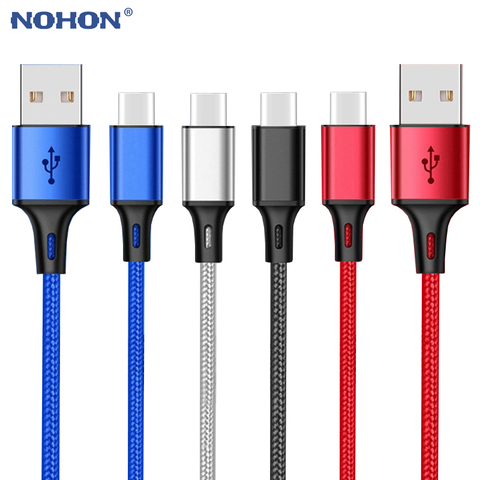 USB Type C Cable 25cm 50cm 1m 2m 3m Fast Charging USB-C Data Cord Cable For Samsung Galaxy S9 S8 Plus Type-c Origin Long Wire ► Photo 1/6