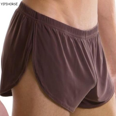 Best price Men Male Underwear comfortable Sexy Man Boxer shorts U convex pouch silk Sexy Body XXL size underpant Factory sale ► Photo 1/6