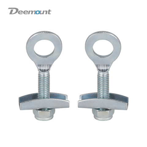Deemount 2PCS Bike Chain Tightening Bolt Fixed Gear Bicycle 1 Speed Cycle Chain Tensioner Screw Adjust Bolts ► Photo 1/6