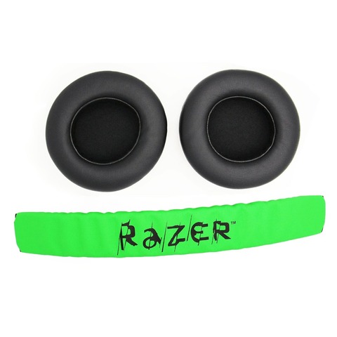 New Replacement Top Headband plastic head band parts + Ear pads Cushion For Razer Kraken Pro 7.1 or Electra Gaming Headphones ► Photo 1/6