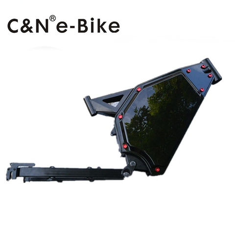 Leili High carbon steel 8000w electric bike frame new design enduro ebike battery inside the frame ► Photo 1/5
