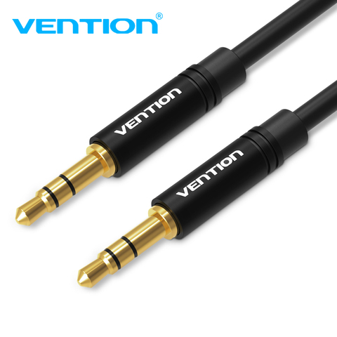 Vention 3.5mm Jack Audio Cable 3.5 Male to Male Cable Audio 90 Degree Right Angle AUX Cable for Car Headphone MP3/4 Aux Cord 5m ► Photo 1/6