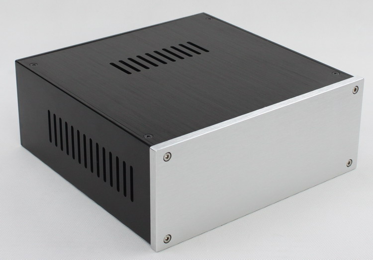 mini AMP case/power amplifier box/ chassis Full Aluminum Enclosure 