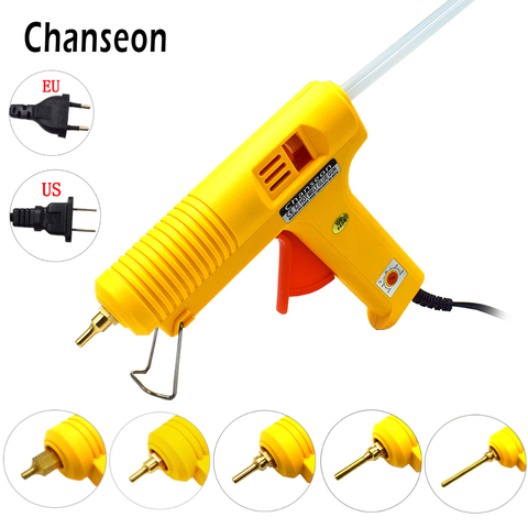 Chanseon 150W EU/US Plug Hot Melt Glue Gun 11mm Smart Adjustable Temperature Optional Copper Nozzle Crafts DIY Glue Guns ► Photo 1/6