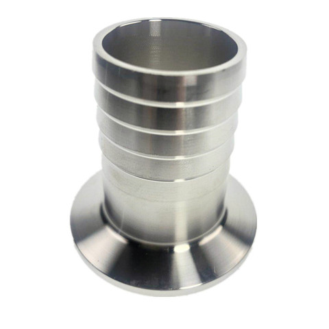 Sanitary Hose Barb Pipe Fitting Tri Clamp Type Ferrule Stainless Steel SUS SS 304 ► Photo 1/5