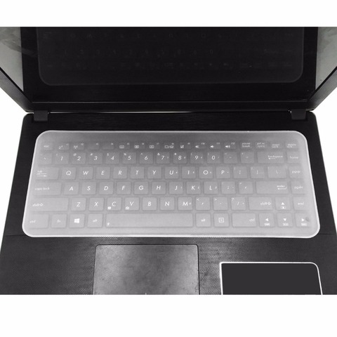 Keyboard Cover Skin Waterproof Dustproof Silicone Film Universal Tablet Keyboard Protector Guard for 13-17 Inch Notebook ► Photo 1/6