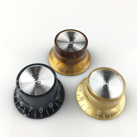1 Piece volume tone Control Potentiometer(POT) Knobs For Electric Guitar Bass gear switch cap ► Photo 1/3