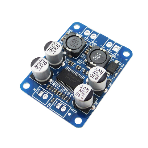 1pcs TPA3118 PBTL mono digital amplifier board 1X60W 12V 24V POWER AMP ► Photo 1/1