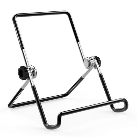 Foldable Tablet Stand, Adjustable Portable Metal Holder Cradle for 9-12.9