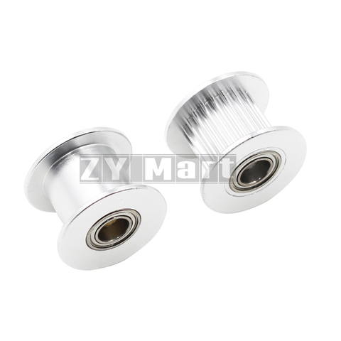 GT2 Timing Pulley 20 Teeth 10mm Belt Width GT2 Synchronous Belt 2GT Belt Pulley 20T For 3D Printer ► Photo 1/4