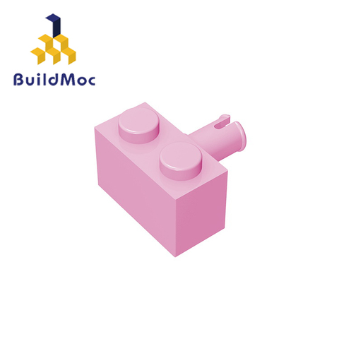 BuildMOC Compatible Assembles Particles 2458 1x2 For Building Blocks Parts DIY enlighten block bricks Educational Tech Toys ► Photo 1/5