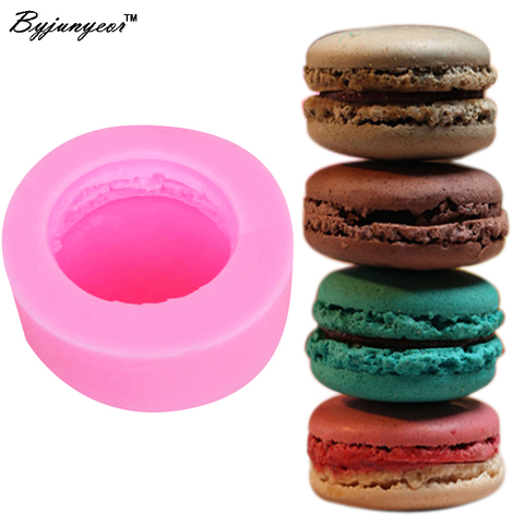 Byjunyeor M513 Macaron Style Silicone Mold DIY Handmade Soap Candle Breads Fondant Jelly Chocolate Molds Cake Decoration Mould ► Photo 1/6