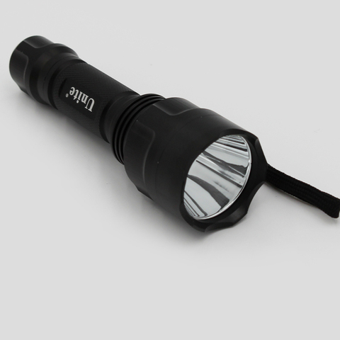 Outdoor LED Flashlight Q5 R5 450 Lumens Red/Green Light Single File Torch for Hunting ► Photo 1/6