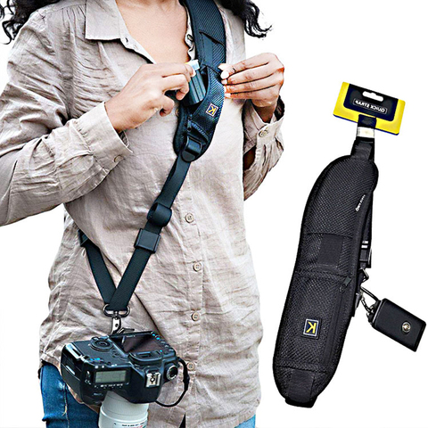 New Portable Shoulder Camera Strap for DSLR Digital SLR Camera Canon Nikon Sonys Quick Rapid camera accessories Neck Strap Belt ► Photo 1/6