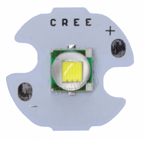 10 PCS CREE XML XM-L T6 LED T6 U2 10W WHITE Warm White High Power LED Chip Emitter with 12mm 14mm 16mm 20mm PCB for DIY ► Photo 1/6