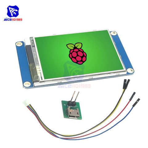 B Arduino 2.4 inch USART Nextion HMI TFT LCD Module For Raspberry Pi 2 A 