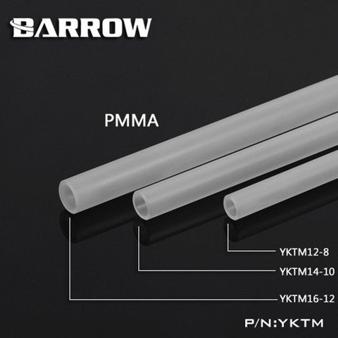 Barrow Matte Acrylic Tube OD 12MM 14MM 16MM Length 500MM PMMA Frosted Tube ► Photo 1/1