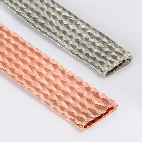 1M Copper Metal Braided Sleeving 2/4/6/8/10mm Conductive Anti-interference for Power, audio, speaker Metal sheath ► Photo 1/2
