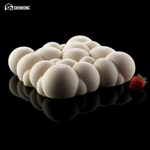 SHENHONG Irregular Cloud Design Silicone Cake Mold 3D Cupcake Jelly Pudding Cookie Muffin Soap Mould DIY Moule Baking Tools ► Photo 1/6