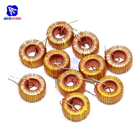10PCS/Lot 100μH 3A Coil Wire Wrap Toroid Magnetic Inductor Monolayer Wire Wind Wound Inductance Coil for Arduino LM2596 ► Photo 1/6