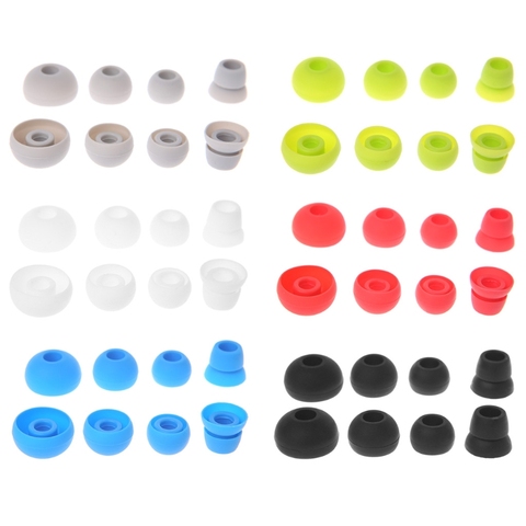 OOTDTY 4 Pairs Silicone Earbud Tips Replace For Beats Powerbeats 2/3 Wireless Headphone ► Photo 1/6