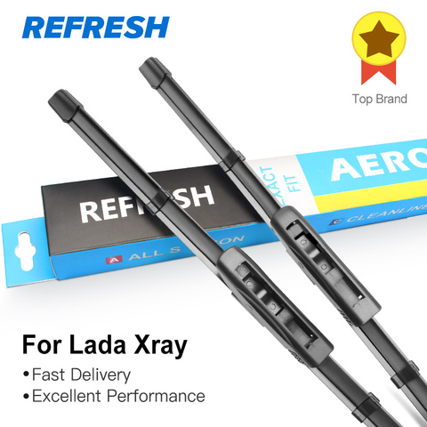 REFRESH Wiper Blades for Lada Xray Fit Bayonet Arms 2015 2016 2017 ► Photo 1/6