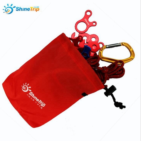 Portable Outdoor Equipment Receive Bag Debris Bag Button Wind Rope Hanging Small Parts Finishing  Beam Pocket Tent Accessory Bag ► Photo 1/6