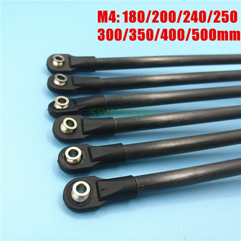 180mm-500mm Carbon tube Diagonal Push Rod Arm + Rod End Bearing kit for Rostock Delta Kossel/TEVO 3D printer ► Photo 1/3