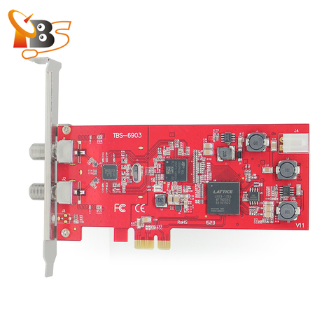 TBS6903 Compatible with EUMETCast Professional DVB-S2 tuner PCIe Card Supports CCM, ACM, VCM, Multi Input Stream ► Photo 1/6