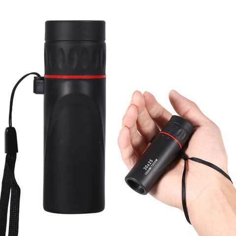 30x25 HD Optical Monocular Low Night Vision Waterproof Mini Portable Focus Telescope Zoomable 10X Scope for Travel Hunting ► Photo 1/6