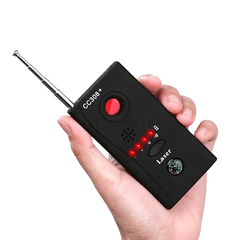 1PC Full Range Anti - Spy Bug Detector CC308+ Mini Wireless Camera Signal GSM Device Finder Protect Security ► Photo 1/6