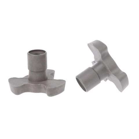 2Pcs 17mm Microwave Oven Turntable Roller Guide Support Coupler Tray Shaft ► Photo 1/6