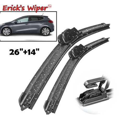 Erick's Wiper LHD Front Wiper Blades For KIA Cee'd CEED JD 2013 - 2017 Windshield Windscreen Front Window 26