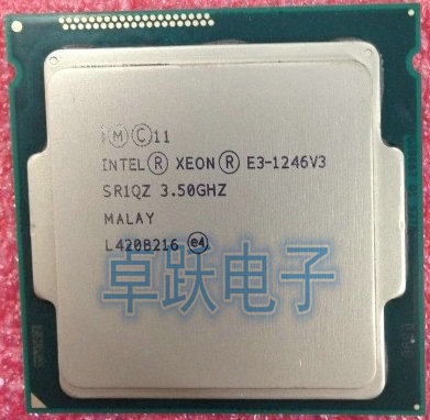 Original Intel Xeon E3-1246V3 CPU 3.50GHz 8M LGA1150 Quad-core Desktop E3-1246 V3 processor Free shipping E3 1246V3 ► Photo 1/1