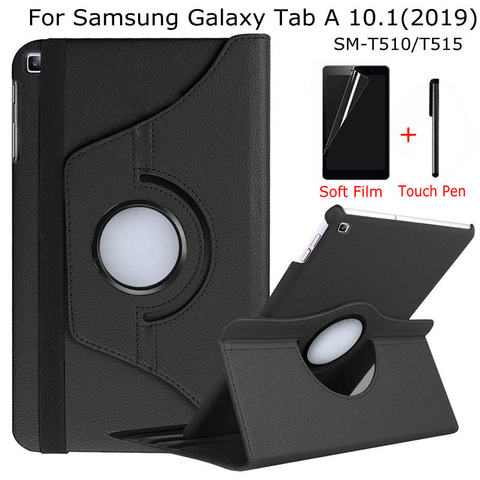 Rotating Stand PU Leather Case for Samsung Galaxy Tab A 10.1 SM-T510/T515 10.1