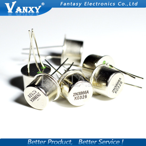 5PCS 2N3866A TO-39 2N3866 3866A TO39 high frequency transistor ► Photo 1/3